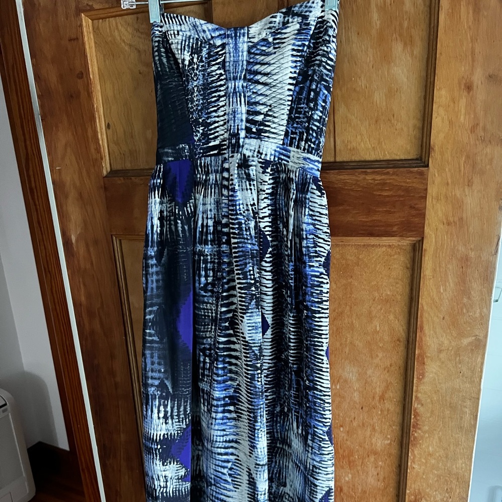Parker Strapless Tie Dye Dress, Worn Once, Retail $375, XS